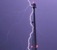 Lightning Striking Tower